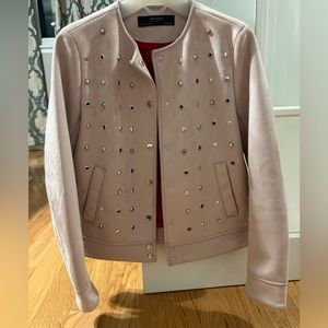 Zara studded jacket